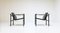 Black Edition Lc1 Armchairs by Corbusier for Cassina, 1980s, Set of 2 6