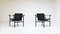 Black Edition Lc1 Armchairs by Corbusier for Cassina, 1980s, Set of 2, Image 1