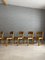 Mid-Century Finnish Birch Orchestra Chairs by Lahden Puukalusto Oy, Set of 8 3