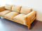 Mid-Century Sofa aus Eiche mit Daunengefüllten Cordkissen 6