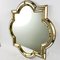Hollywood Regency Style Wall Mounted Makeup Mirror, Italy, 1970s, Image 2