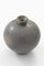 Jarrón de cerámica de esmaltado de piel de liebre atribuido a Berndt Friberg para Gustavsberg, años 60, Imagen 2