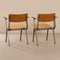 Folding Chairs with Armrests from Ahrend De Cirkel, 1960s, Set of 2 13