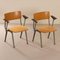 Folding Chairs with Armrests from Ahrend De Cirkel, 1960s, Set of 2 12