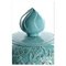 Asian Turquoise Porcelain Lidded Vase 5