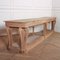 Large French Bleached Oak Console 1