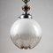 Large Vintage Sphere Mazzega Style Chandelier, 1970s 1