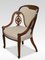 Marquetry Inlaid Mahogany Armchairs, Set of 2 6