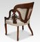 Marquetry Inlaid Mahogany Armchairs, Set of 2 5