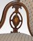 Marquetry Inlaid Mahogany Armchairs, Set of 2 4