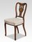 Mahogany Inlaid Bedroom Chairs, Set of 2, Image 4