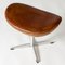 Set of Egg Lounge Chair and Footstool by Arne Jacobsen from Fritz Hansen, 1960s 8