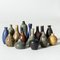 Vases Miniatures Moderniste par Carl-Harry Stålhane pour Rörstrand, 1950s, Set de 15 1