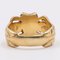 Vintage 18k Yellow Gold Ring Depicting Two Mermaids and Coat of Arms, 1960s 6