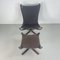 Brown High Backed Falcon Chair with Ottoman by Sigurd Resell, Set of 2 4
