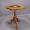 Edelweis Marquetry Side Table, Swiss, Brienz, 1900, Image 4