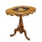 Edelweis Marquetry Side Table, Swiss, Brienz, 1900, Image 2