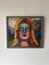 Lacroix, Iron Woman, 1950s, Oil on Board, Framed 1