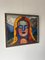 Lacroix, Iron Woman, 1950s, Oil on Board, Framed, Image 2