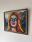 Lacroix, Iron Woman, 1950s, Oil on Board, Framed, Image 3