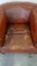 Antique Leather Club Chairs, Set of 2, Image 6