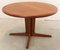 Round Rosewood Extendable Dining Table from Bernhard Pedersen & Søn, 1960s 1