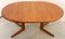 Round Rosewood Extendable Dining Table from Bernhard Pedersen & Søn, 1960s 2