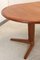 Round Rosewood Extendable Dining Table from Bernhard Pedersen & Søn, 1960s, Image 13