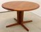 Round Rosewood Extendable Dining Table from Bernhard Pedersen & Søn, 1960s, Image 8