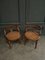 Louis XVI Style Walnut Armchairs with Cane and Spools, Late 19th Century, Set of 2 1