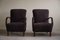 Mid-Century Danish Modern Lounge Chairs in Beech & Lambswool, 1940s, Set of 2 16