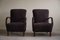 Mid-Century Danish Modern Lounge Chairs in Beech & Lambswool, 1940s, Set of 2, Image 16