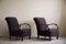 Mid-Century Danish Modern Lounge Chairs in Beech & Lambswool, 1940s, Set of 2 19