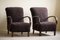 Mid-Century Danish Modern Lounge Chairs in Beech & Lambswool, 1940s, Set of 2 18