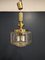 Brass Pendant Lamp, 1970s 4