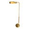 Brass Reading Floor Lamp, 1980s 1