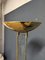 Lámpara de pie italiana de latón, años 80, Imagen 4