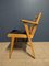 Skandinavischer Vintage Sessel aus Holz 3