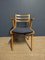 Skandinavischer Vintage Sessel aus Holz 2