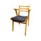 Skandinavischer Vintage Sessel aus Holz 1