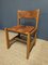 Chairs in Leather and Elm from Maison Regain, Set of 4 2