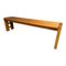 Bench in Elm in the style of Maison Regain, Image 1