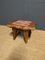 Brutalist Side Table in Olive Wood, Image 6