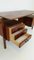 Brauner Vintage Schreibtisch aus Holz 5