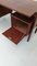 Brauner Vintage Schreibtisch aus Holz 8