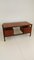 Brauner Vintage Schreibtisch aus Holz 16