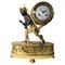 Mantel Clock Le Portefaix by Jean-André Reiche for Tiffany & Co., 1900s 1