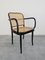 Black Dining Armchairs attributed to Josef Hoffmann for Mundus, Yugoslavia, 1960s 11