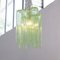 Lampada vintage in vetro di Murano verde, Italia, anni '90, Immagine 3