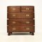 Antique Military Campaign Chest of Drawers, 1920, Image 1
